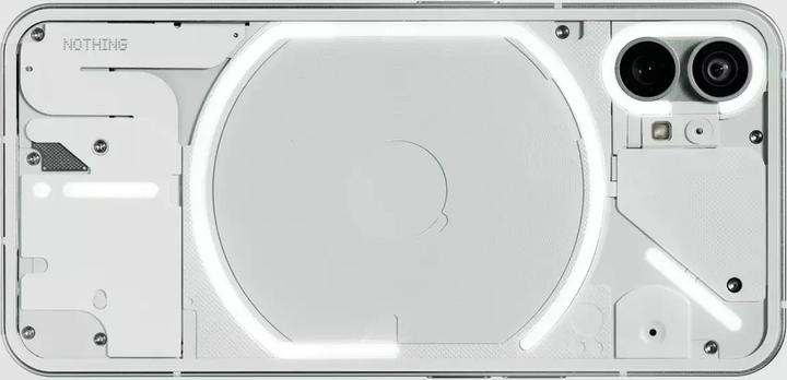 Image du produit Nothing Phone (1) (12GB) (256 Go, Blanc, 6.55", Double SIM, 50 Mpx, 5G)