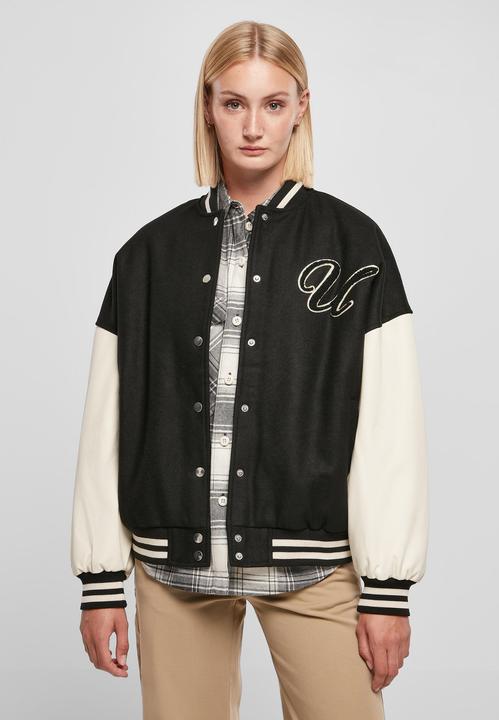 Image du produit Urban Classics Ladies Oversized Big U College Jacket (XXL)