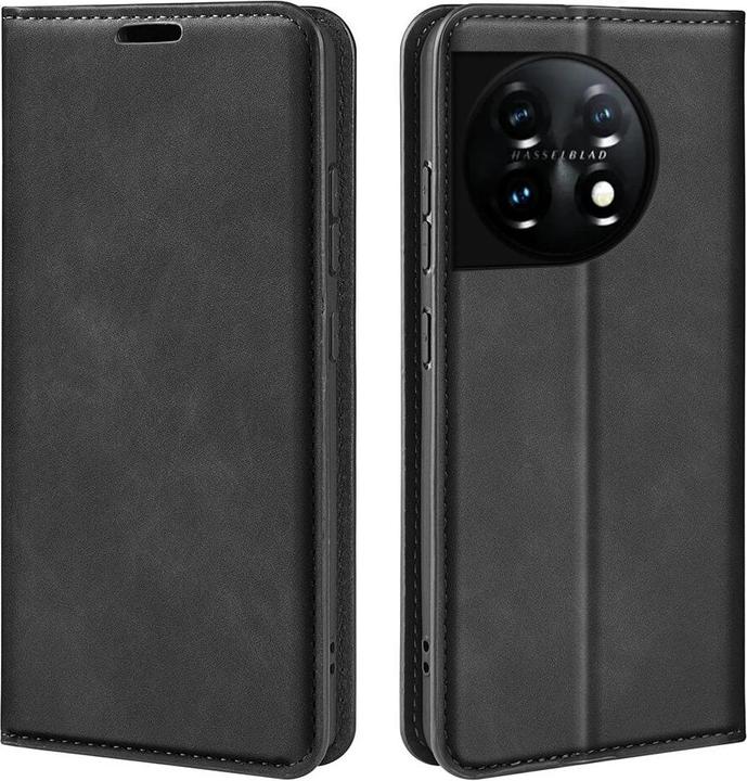 Immagine prodotto Cover-Discount One Plus 11 - Custodia Stand Flip Cover nera (OnePlus 11)