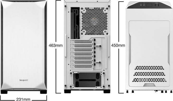 Produktbild be quiet! Pure Base 500 (mATX, Mini-ITX, ATX)