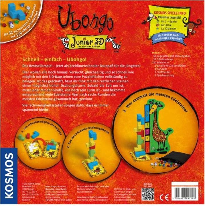 Produktbild Kosmos Ubongo Junior (Deutsch)