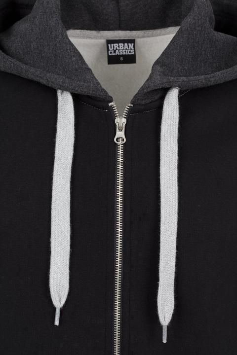 Produktbild Urban Classics 3- Tone Sweat Zip Hoody (S)