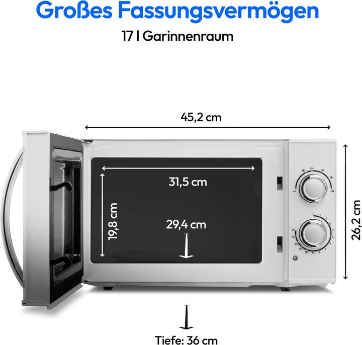 Produktbild Medion MIKROWELLE MD 15644 (17 l)
