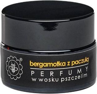 Actual product image Miodowa Mydlarnia Bergamot And Patchouli Perfume In Beeswax 15g