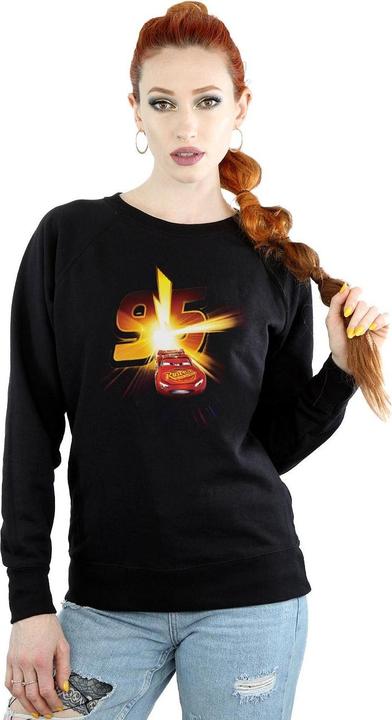 Immagine prodotto Disney Cars Lightning McQueen Burst Felpa Donna (XL)