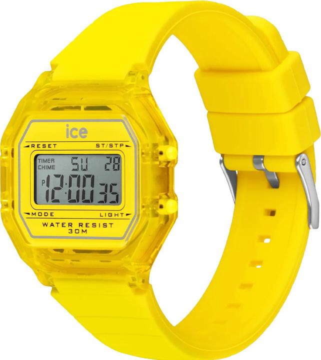 Produktbild ICE Watch Ice Digit Retro Electric Yellow Clear Small (32 mm)