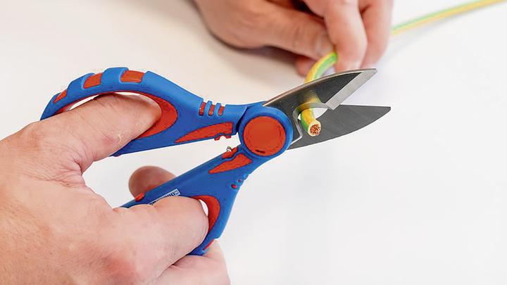 Immagine prodotto Weicon Cesoie per elettricisti XL per cavi a fili sottili fino a max. 50 mm² bl/rt (21.10 cm)