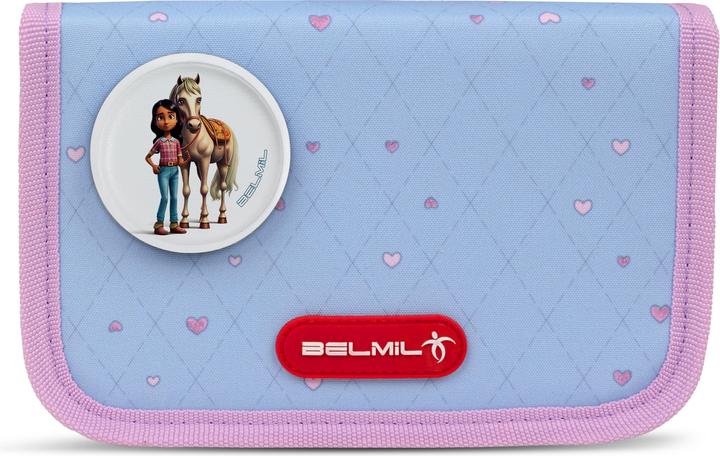 Immagine prodotto Belmil Classy Plus Schulranzen Set 5teilig mit Brustgurt Lavende (19 l)
