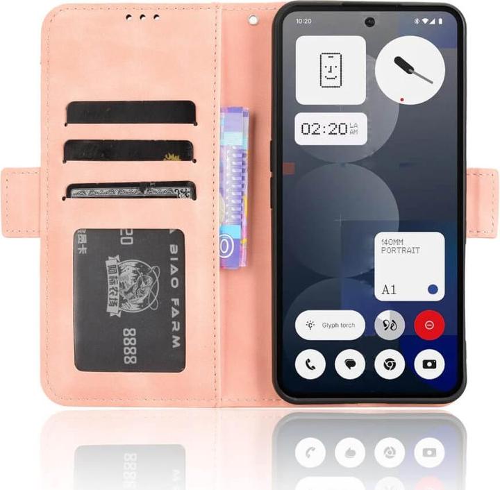 Actual product image Cover-Discount Nothing Phone (3a) Pro - Etui viele Kartenfächer (Nothing Phone (3a) Pro)