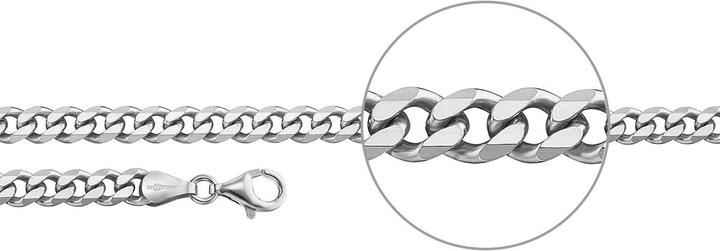 Immagine prodotto Der Kettenmacher Collana Panzerkettte (Argento, 60 cm)