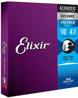 Gore Wear Elixir 11150 12-Str. Bronze Poly 010/047 (12 x, Gitarre)