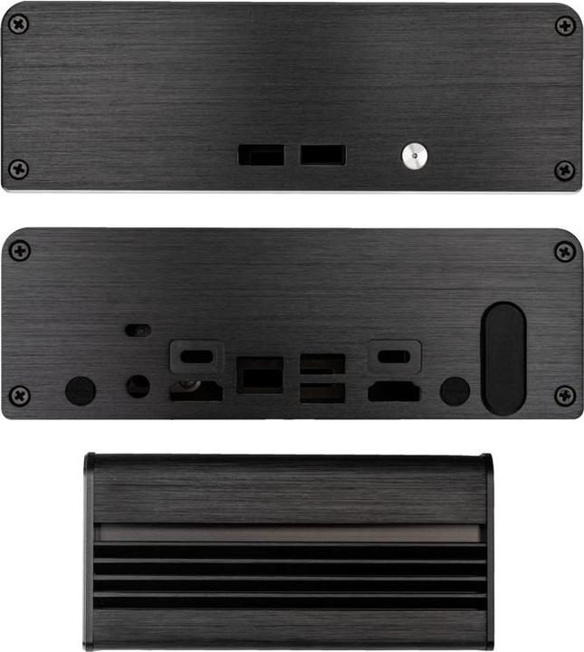 Produktbild Akasa Newton CTN UCFF-Gehäuse (Intel NUC) - schwarz (UCFF)
