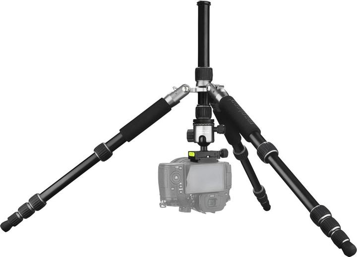 Image du produit mantona light traveller Trépied de voyage noir/gris (Métal)