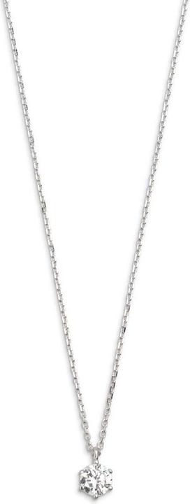 Actual product image Xenox Silver Circle Madder Necklace (Silver, 40 - 45 cm)