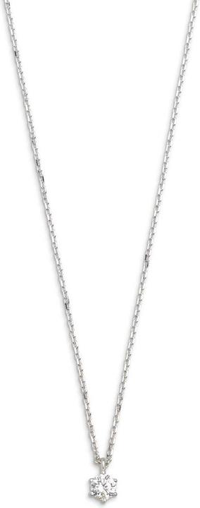 Xenox Silver Circle Krappe Halskette (Silber, 40 - 45 cm)