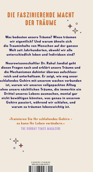Produktbild Warum wir träumen (Deutsch, Rahul Jandial, 2024)