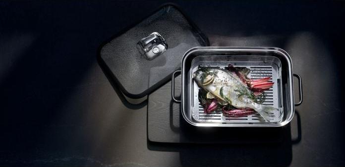 Actual product image WMF Aroma Vitalis + asparagus tongs (Casserole + Stewpot, Stainless steel)