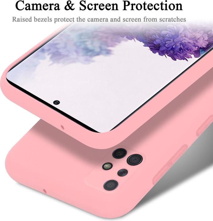 Immagine prodotto Cadorabo Copertura della cassa del silicone liquido TPU (Samsung Galaxy A71)