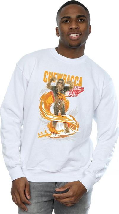 Actual product image Star Wars Mens Chewbacca Gigantic Sweatshirt (XL)