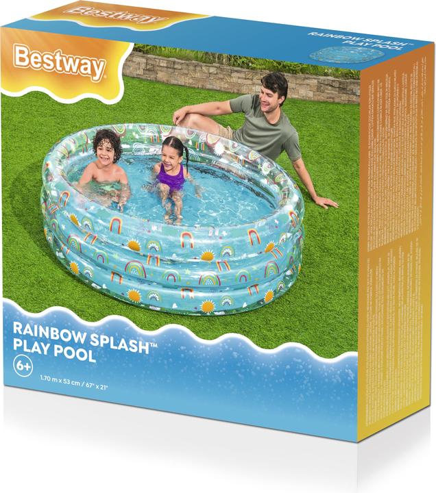 Produktbild Bestway Planschbecken Rainbow Splash™ Ø 170 x 53 cm