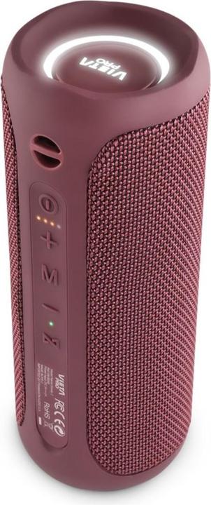 Actual product image Vieta Pro Vieta Dance Bluetooth Speaker - red (12 h, Rechargeable battery operated)