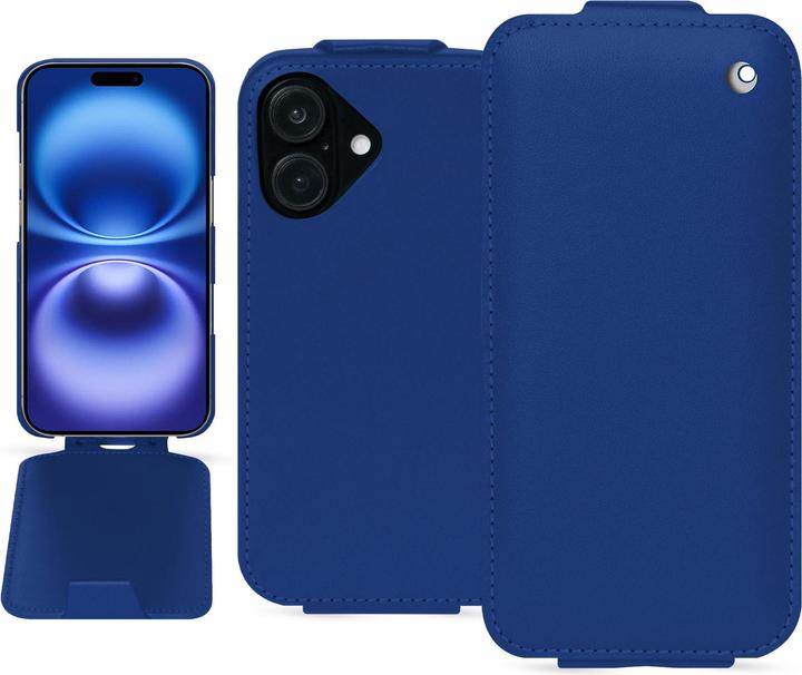 Productafbeelding Noreve Verticale jas van kalfsleer (Apple iPhone 16)