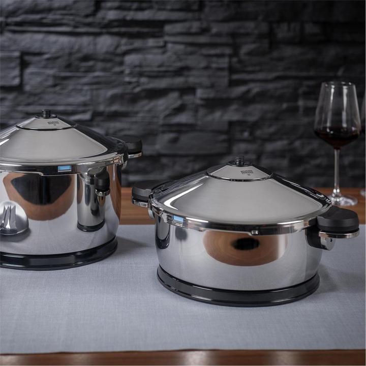 Image du produit Kuhn Rikon DUROTHERM® Pro set 2 l/18cm & 3 l/22cm (18 cm, Casserole, Acier inoxydable)