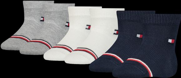 Produktbild Tommy Hilfiger Th Baby Sock 6p (15 - 18)