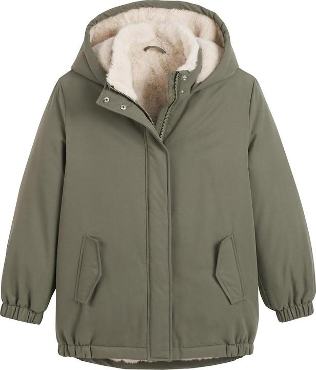 La Redoute Collections Weich gefütterter Parka mit Reissverschluss und Kapuze