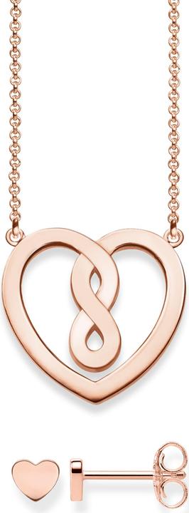 Immagine prodotto Thomas Sabo Collana e orecchini di San Valentino (Argento, 42 cm)