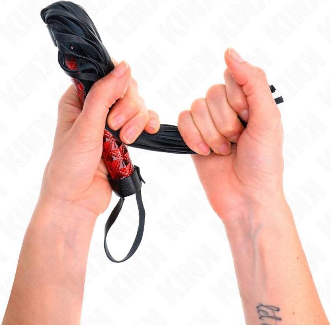 Actual product image Kink Whip With Diamond Pattern 40 cm