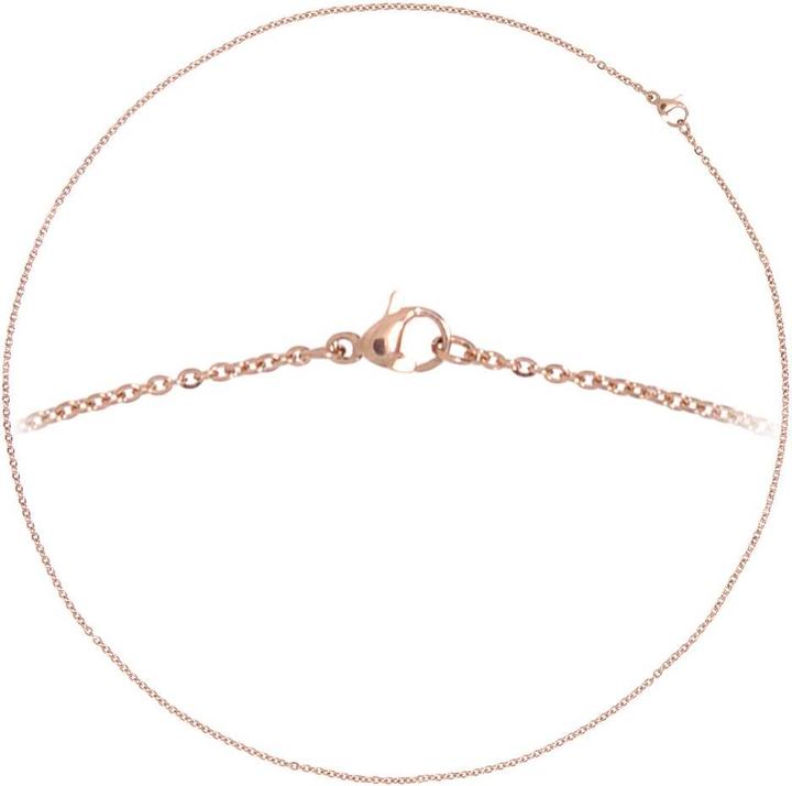 Actual product image Bijouteria Necklace (Stainless steel, PVD coating, 45 cm)