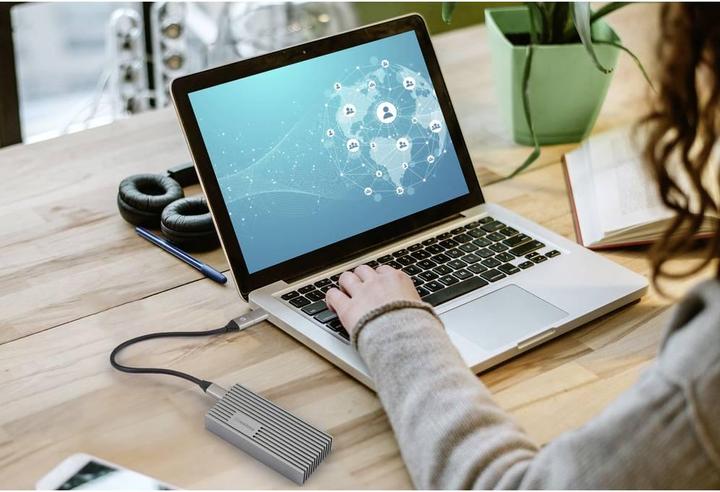 Immagine prodotto Renkforce RF-5596326 Contenitore per disco rigido M.2 2280 USB 4 (M.2 2280)