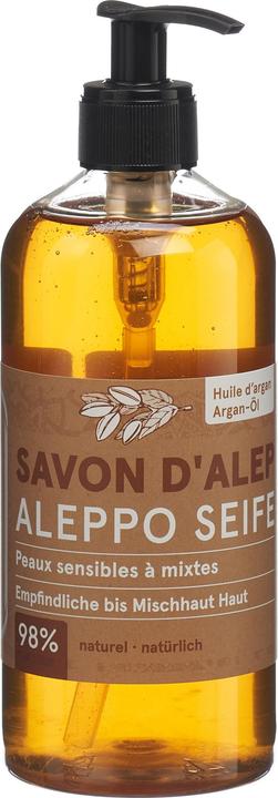 Immagine prodotto B'Onaturis Sapone ALEPPO con Olio di Argan (Sapone liquido, 500 ml)