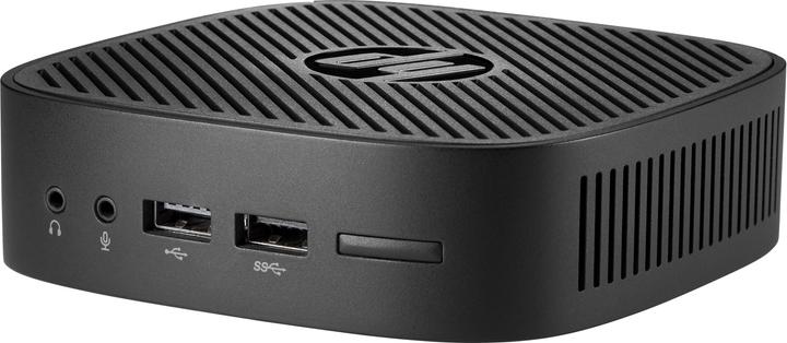 Actual product image HP t240 - Thin Client - USFF - 1 x Atom x5 Z8350 / 1.44 GHz (Intel Atom x5-Z8350, 2 GB, 8 GB)