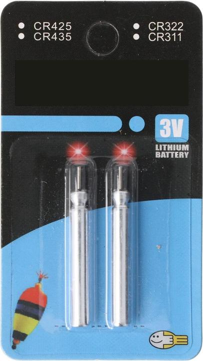 Produktbild AccuCell Spezial-Batterie CR 435 Pin Li (2 Stk., Gerätespezifisch, 50 mAh)