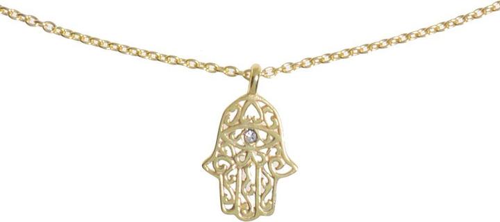 Actual product image Bijouteria Neck jewelry (Gold plating, Silver 925, Crystal, 42 cm)