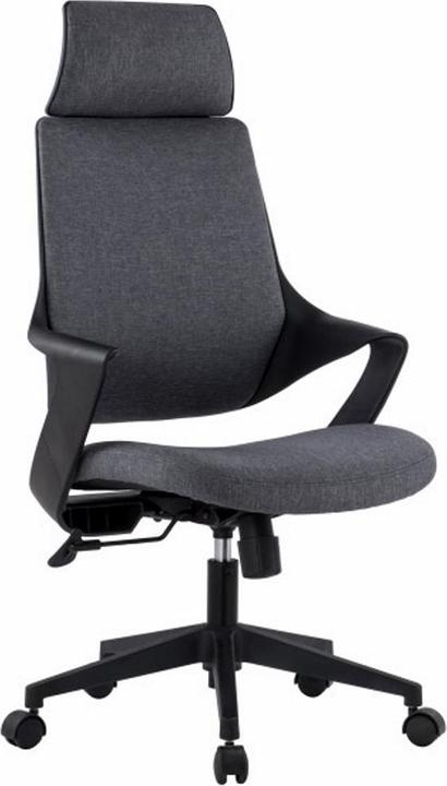 Immagine prodotto Techly Sedia per Ufficio con Schienale Alto Design Moderno Grigio
