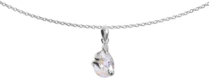 Actual product image Bijouteria Neck jewelry (Silver 925, Crystal, 42 cm)