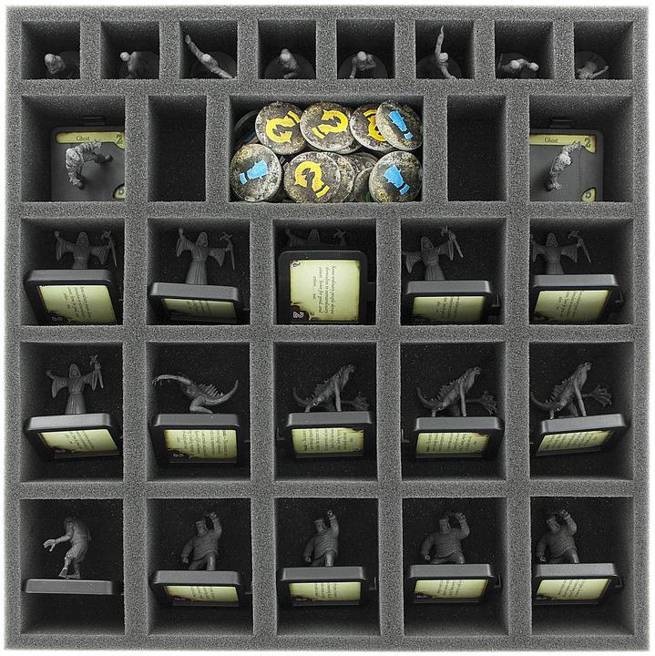 Actual product image Feldherr FH57028 - Foam Tray Set for Mansions of Madness 2. Edition, Board Game Box (Plastic)