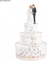 Actual product image Rayher Paper mache box set, FSC Recycled 100%, 3 pieces