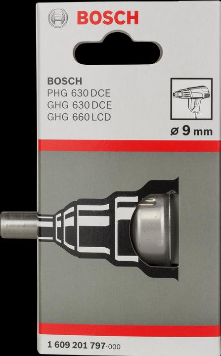 Produktbild Bosch Professional Zubehör Reduzierdüse für Bosch-Heissluftgebläse, 9 mm