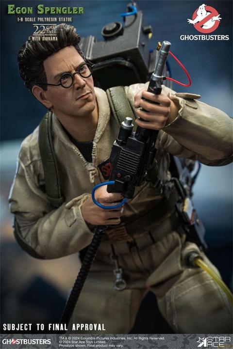 Actual product image Star Ace Toys Ghostbusters statuette resin 1/8 Egon Spengler 22 cm