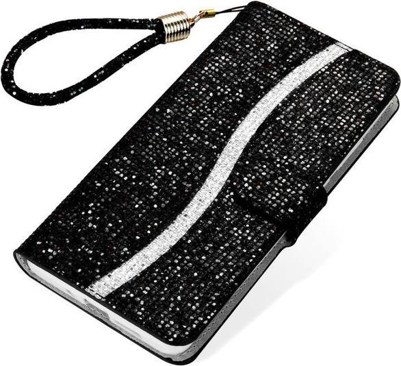 Image du produit MU Style Housse en cuir pailleté à rayures (Apple iPhone 7, Apple iPhone SE (3ème génération), Apple iPhone 8, Apple iPhone SE (2ème génération))