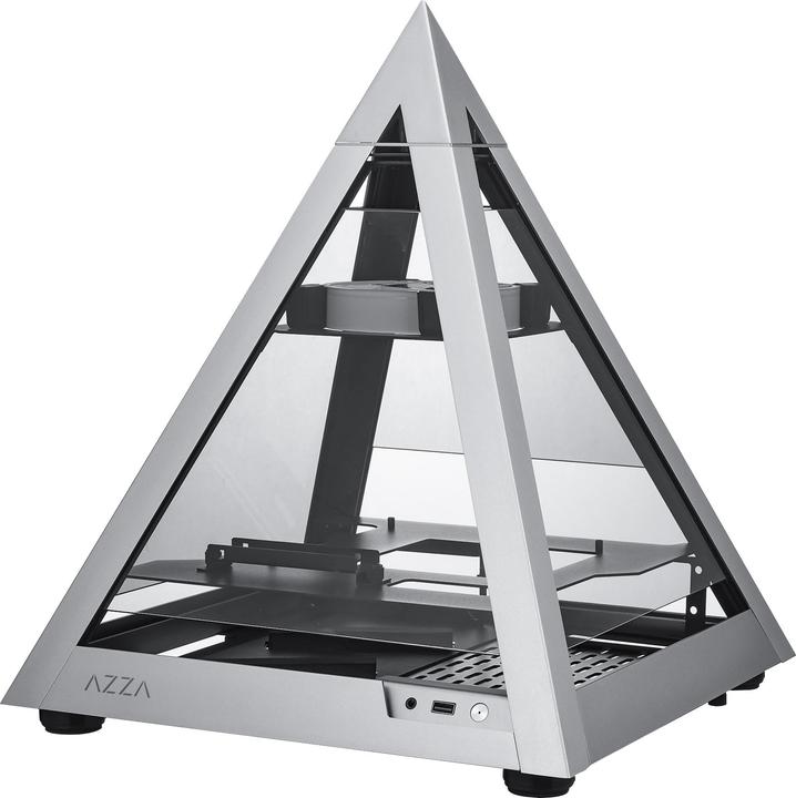 Actual product image Azza Pyramid Mini 806 (Mini-ITX)