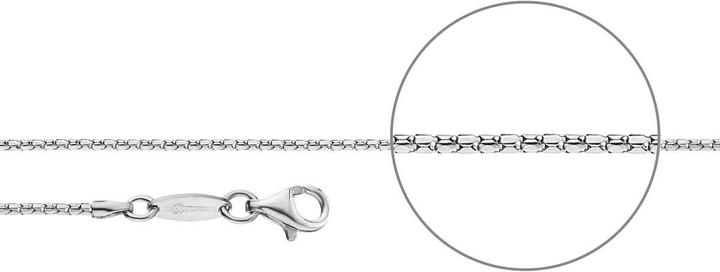 Produktbild Der Kettenmacher Koreanerkette Silber Diamantiert 1,2mm 42cm (Silber 925, 42 cm)