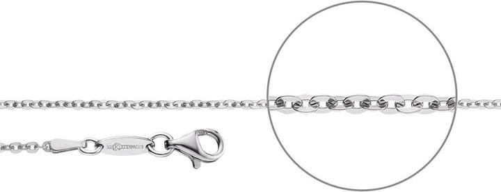 Der Kettenmacher Brillantkette Silber Diamantiert 1,9mm 42cm (Silber 925, 42 cm)