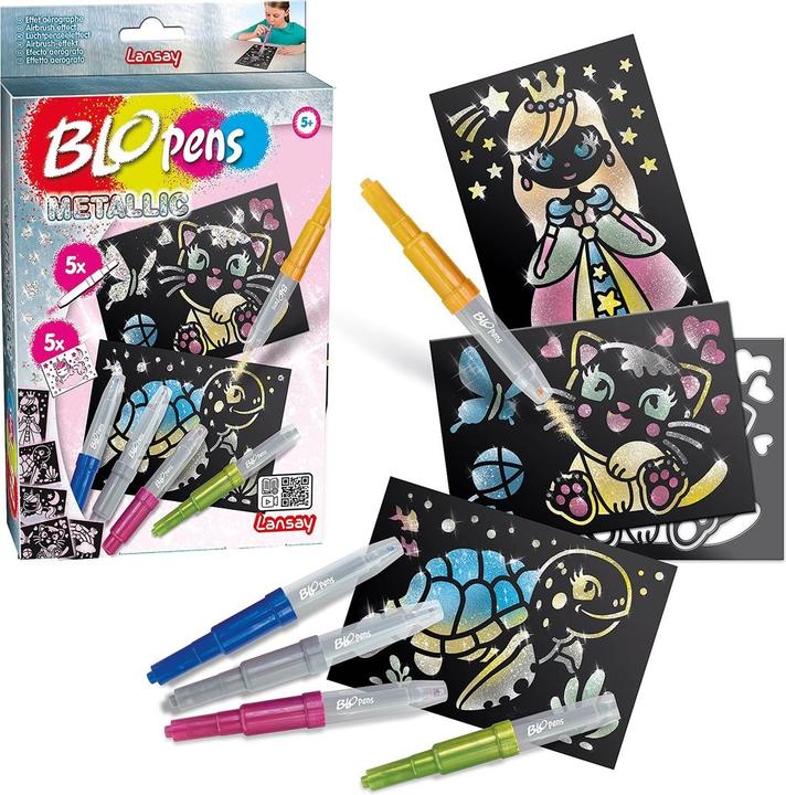 Produktbild Blopens Sprühstifteset Glitzer