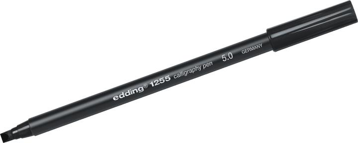 Actual product image Edding Fibre pen 1255 calligraphy pen 5.0 (Black, 1 x)