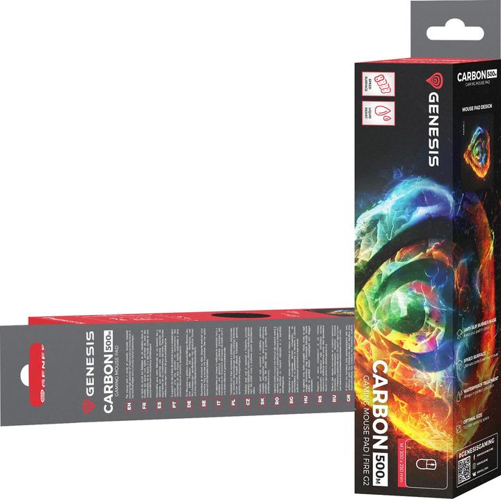 Actual product image Genesis herní podložka pod myš CARBON FIRE G2